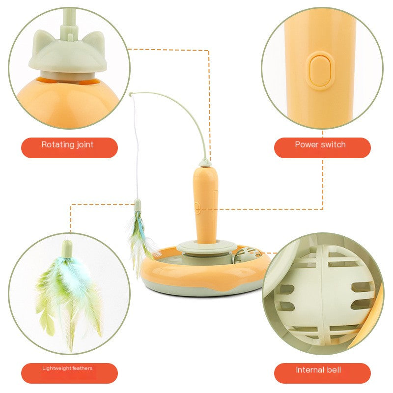 Multifunctional Electric Cat Teaser Ball