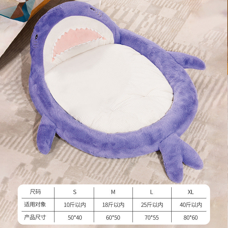 Shark Shape Pet Bed