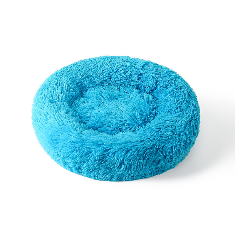 Winter Warm Plush Pet Bed