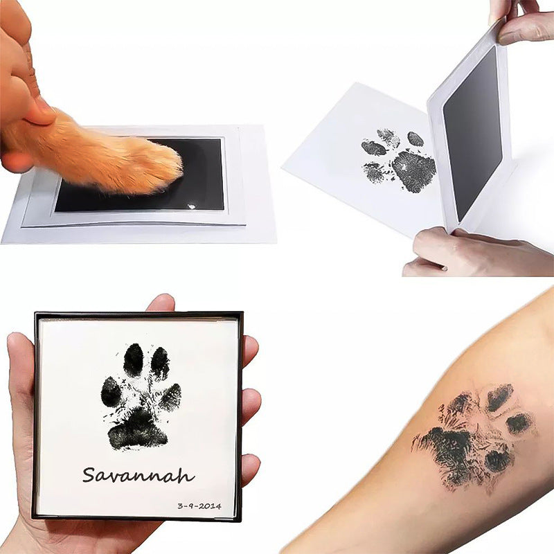 No-Mess Paw Print Ink Pad Set