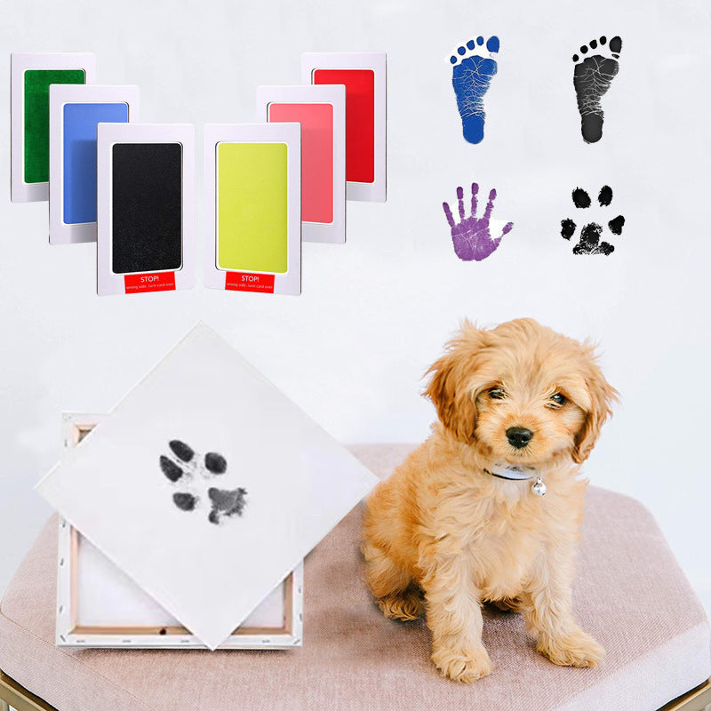 No-Mess Paw Print Ink Pad Set