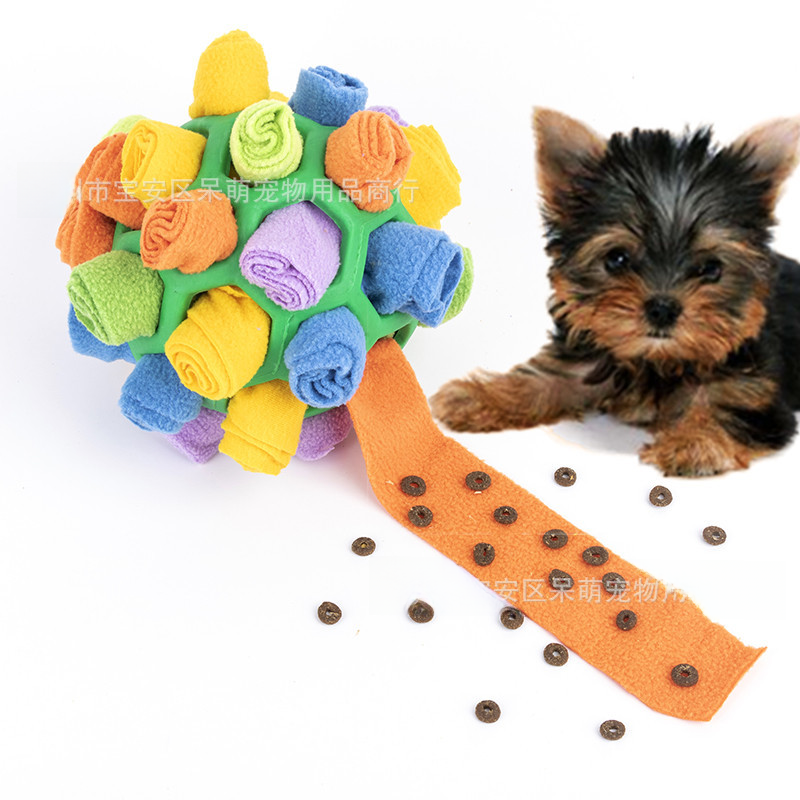 Dog Sniffing Puzzle Ball Toy