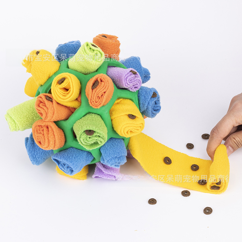 Dog Sniffing Puzzle Ball Toy