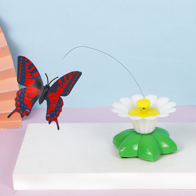 Electric Butterfly Cat Teaser Toy