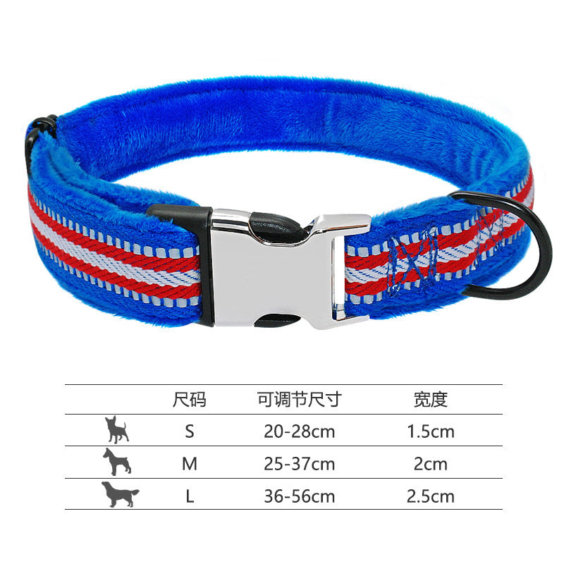 Reflective Engravable Dog Collar