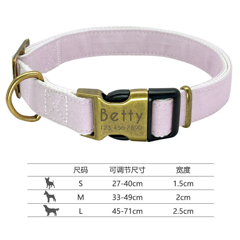 Reflective Engravable Dog Collar