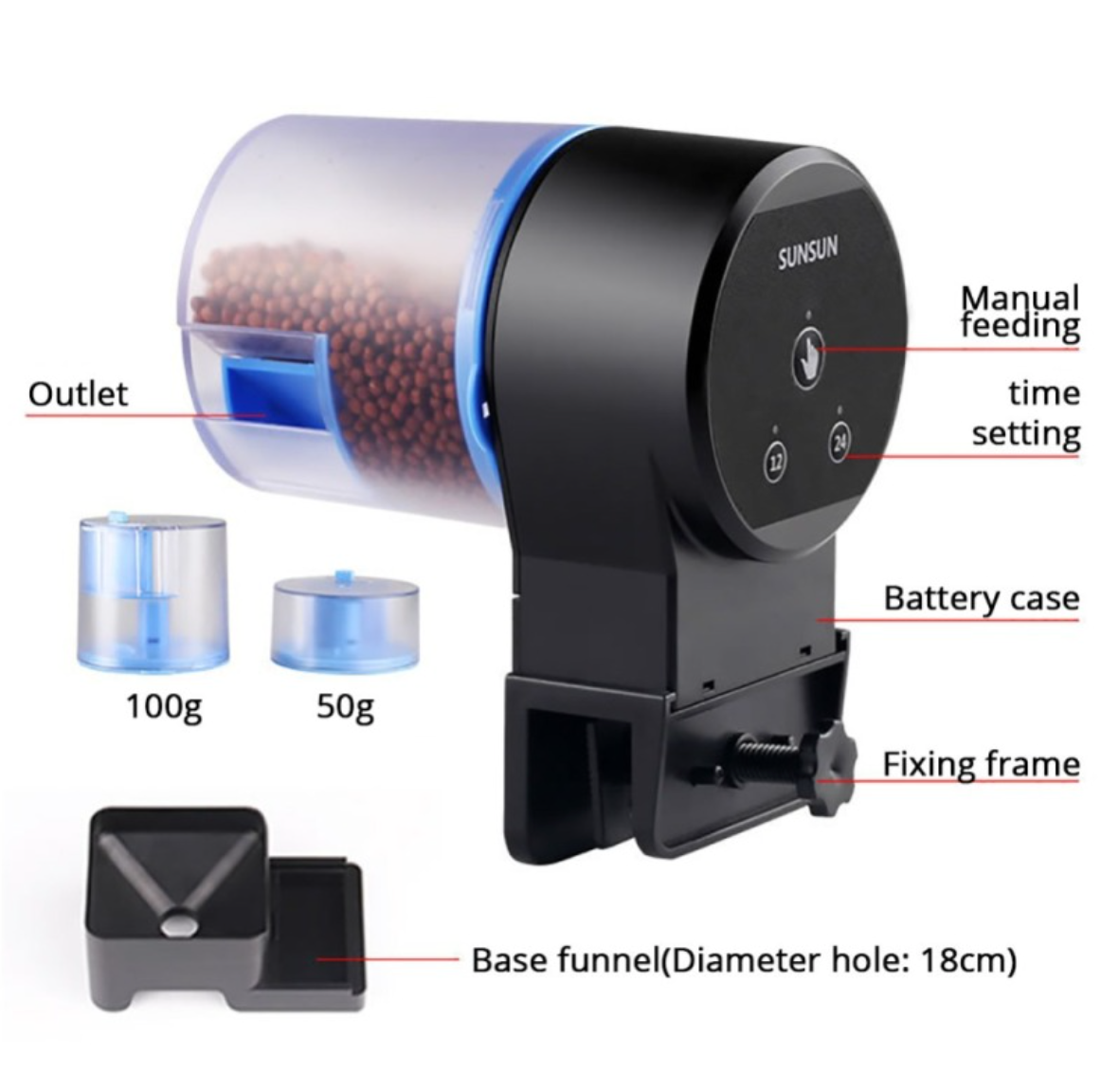 Automatic Aquarium Fish Feeder