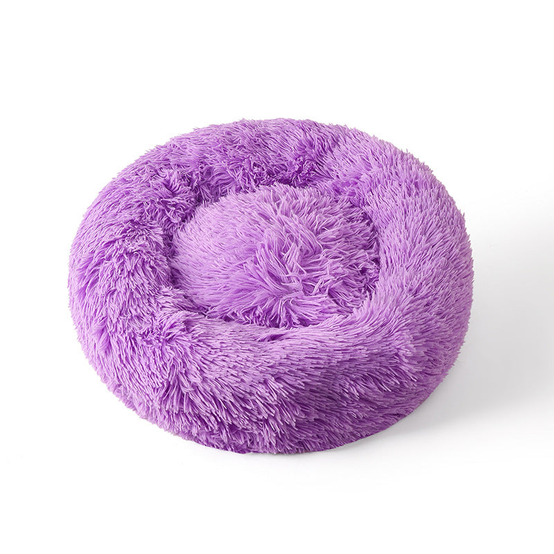 Winter Warm Plush Pet Bed