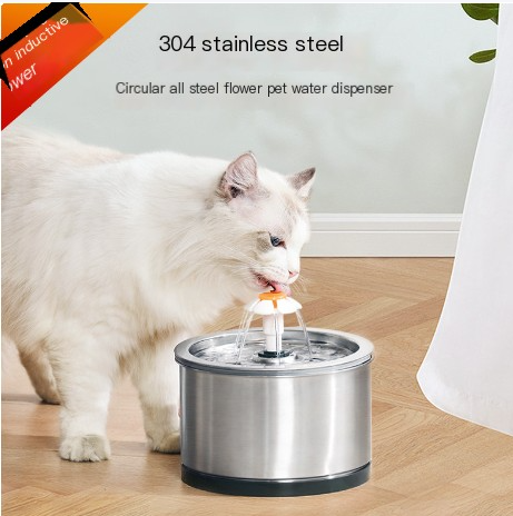 Stainless Steel Gravity Pet Water Dispenser