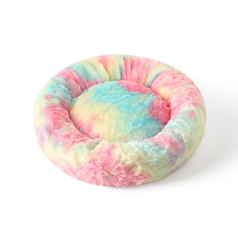 Winter Warm Plush Pet Bed