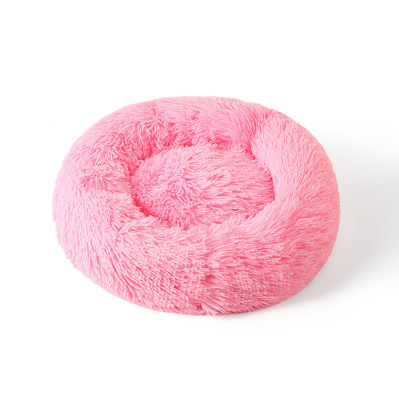 Winter Warm Plush Pet Bed