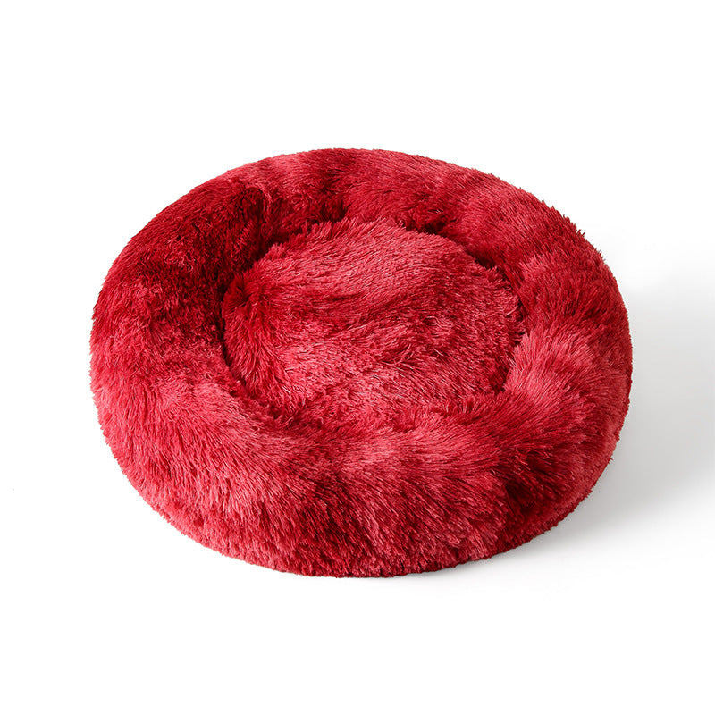Winter Warm Plush Pet Bed