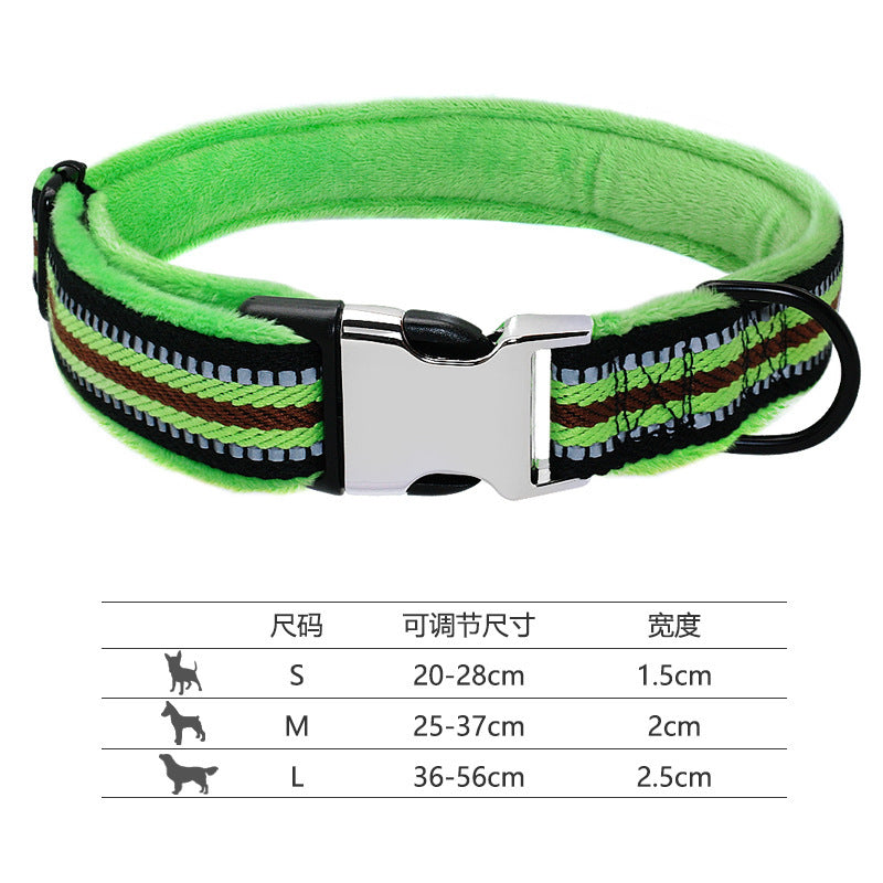 Reflective Engravable Dog Collar