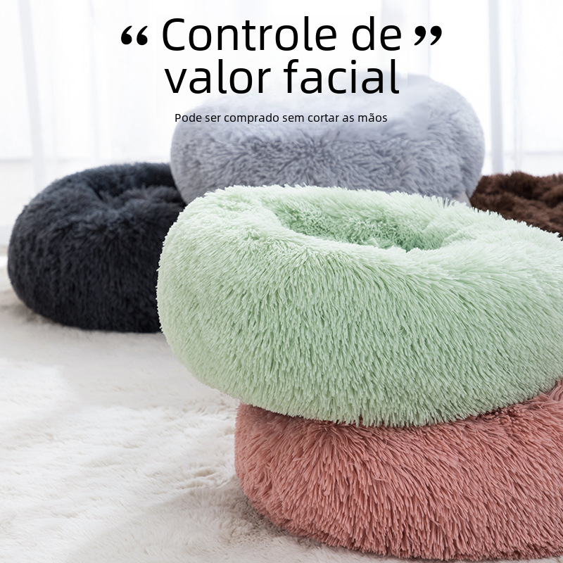 Winter Warm Plush Pet Bed