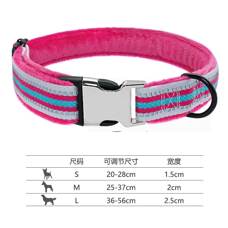 Reflective Engravable Dog Collar