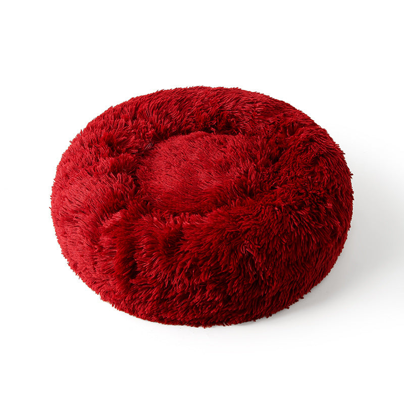 Winter Warm Plush Pet Bed
